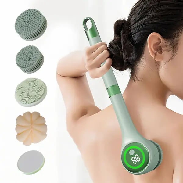 🔥🔥Rechargeable Motorized Electric Shower Back Scrubber - Green🔥