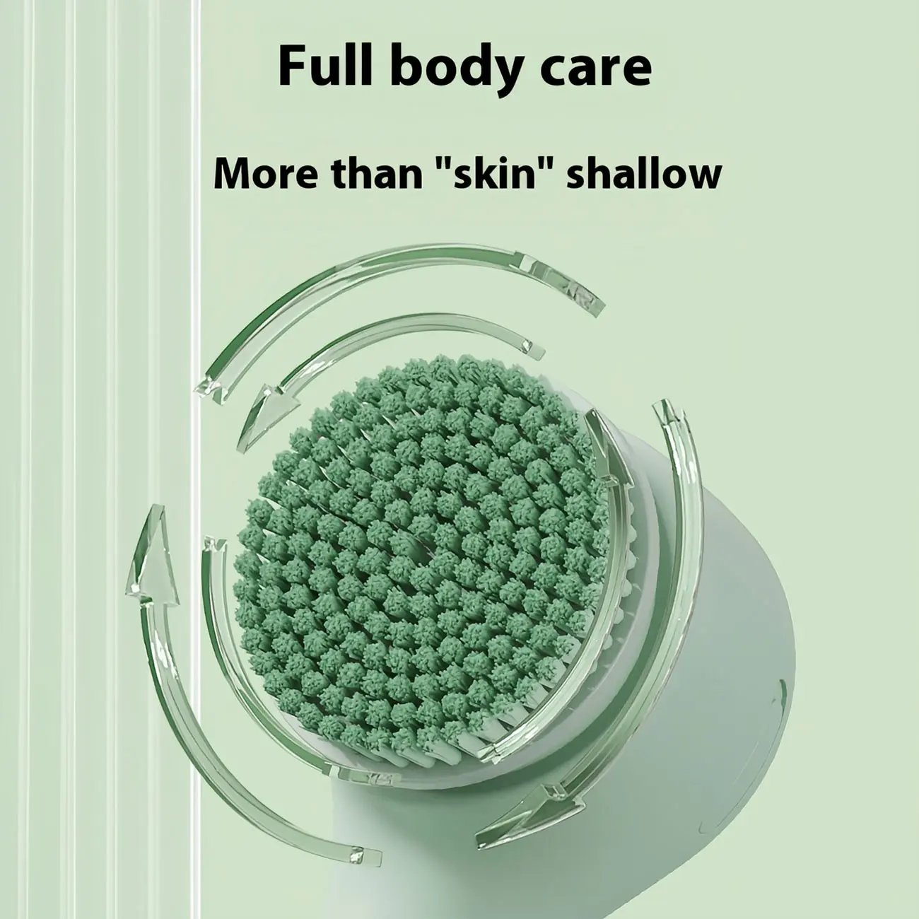 🔥🔥Rechargeable Motorized Electric Shower Back Scrubber - Green🔥