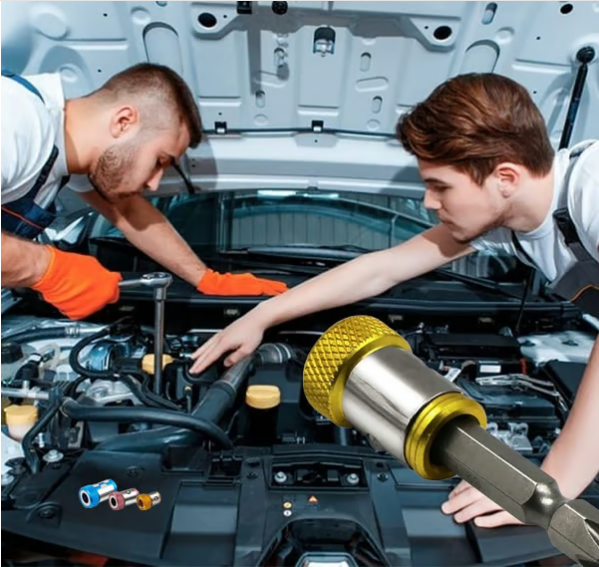 🔥 Screwdriver Head Magnetic Ring Three Piece Set!