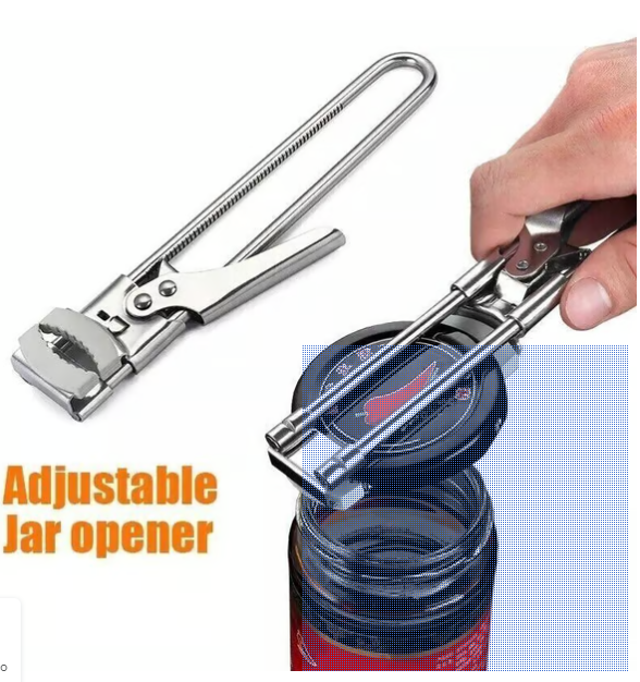 Adjustable Stainless Steel Jar Opener