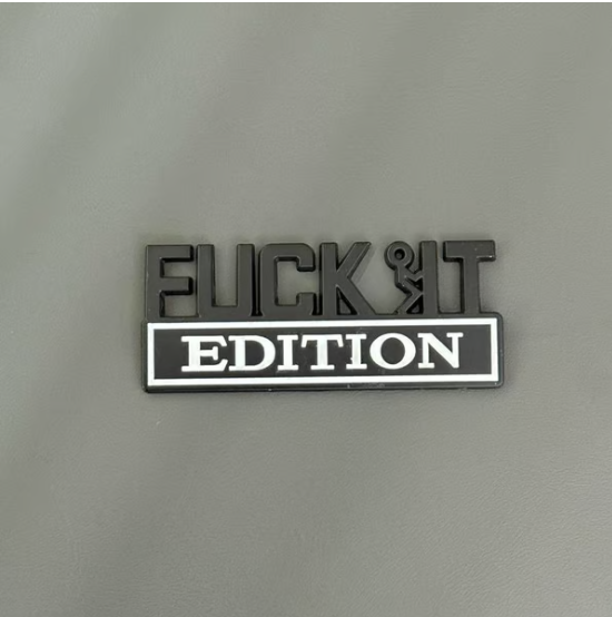 Fvck It Edition Emblem