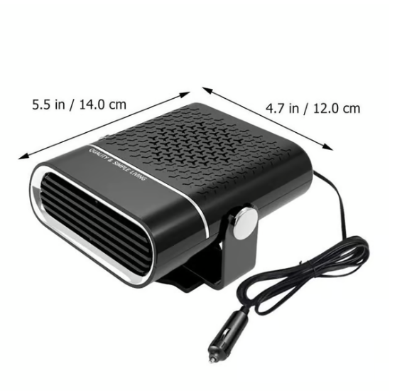 💥last Day 49% Off-🔥car Heater Portable Electric Heating Fan Defogger Defroster Demister 12v