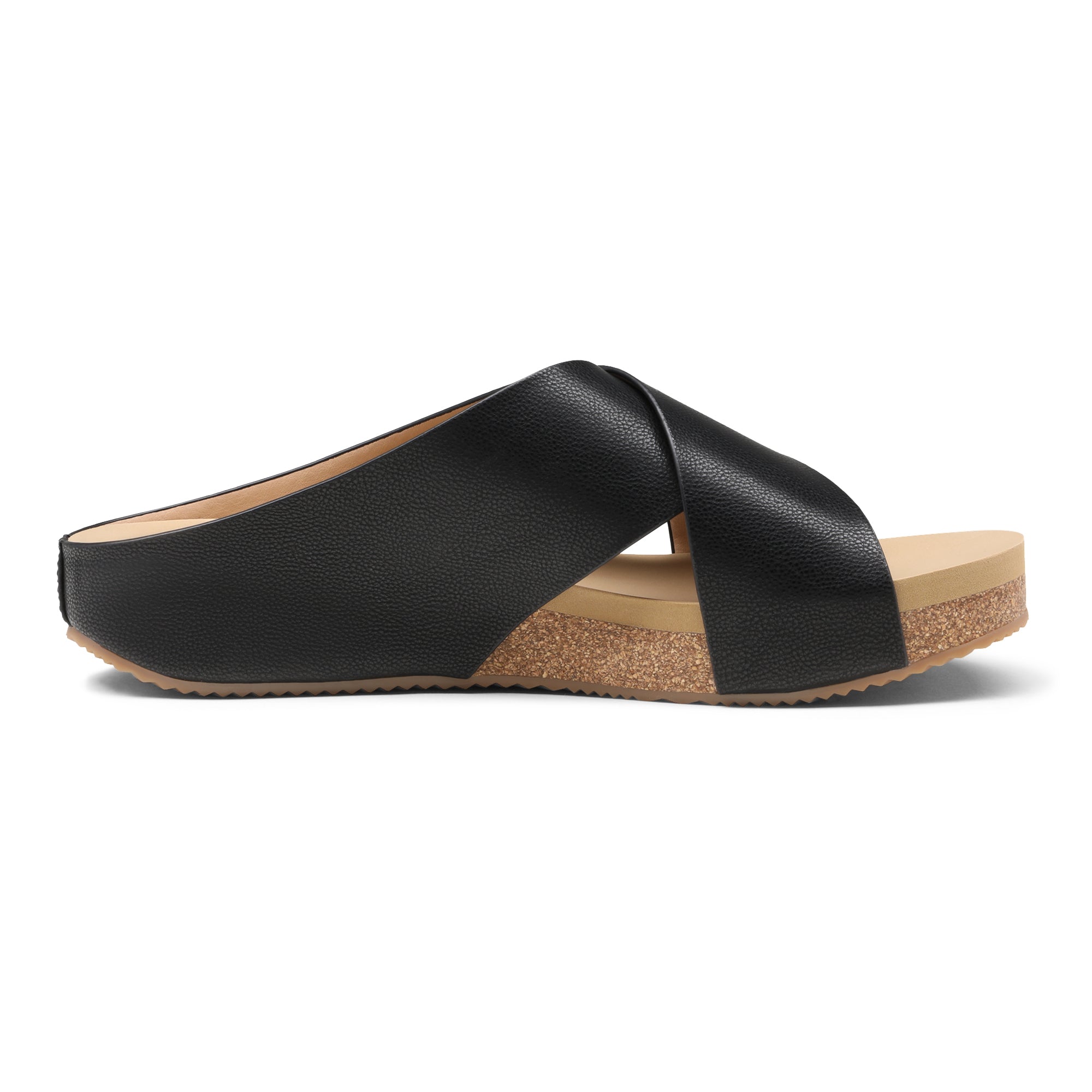 Women's Open Toe Criss-Cross Wedge Sandals