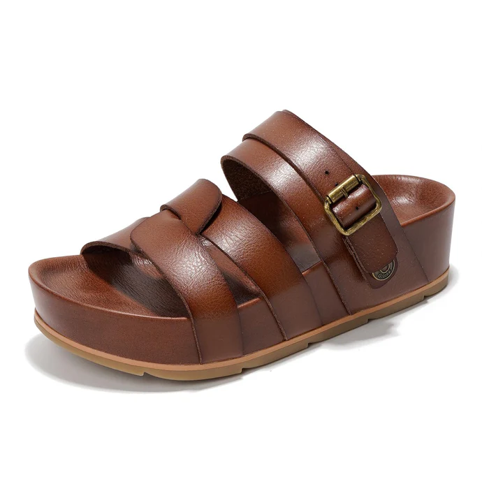 Women's Eco-Leather Platform Sandals