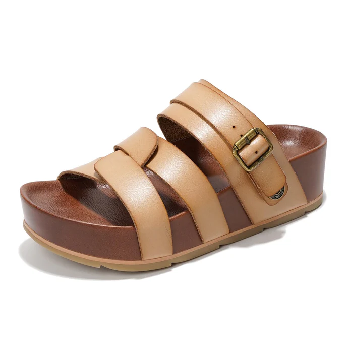 Women's Eco-Leather Platform Sandals