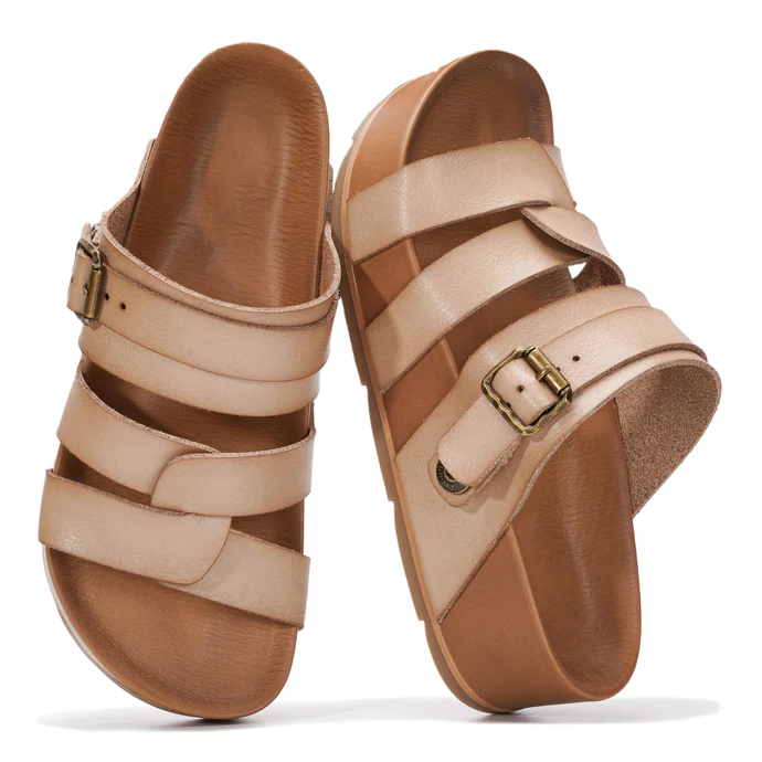 Women's Eco-Leather Platform Sandals