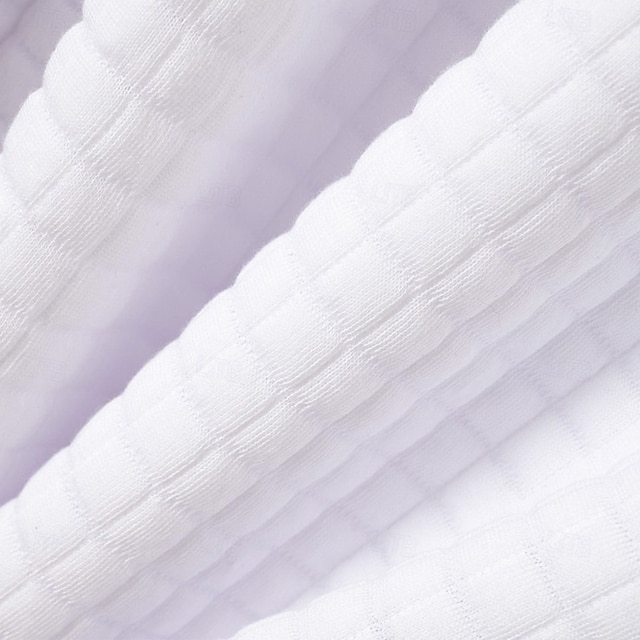 Men's Waffle Polo Shirts Textured Sports & Outdoor Casual Quarter Zip Long Sleeve Fashion Comfortable Zip Up Pocket Spring