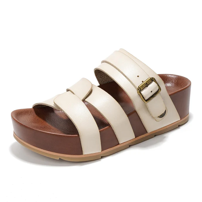 Women's Eco-Leather Platform Sandals