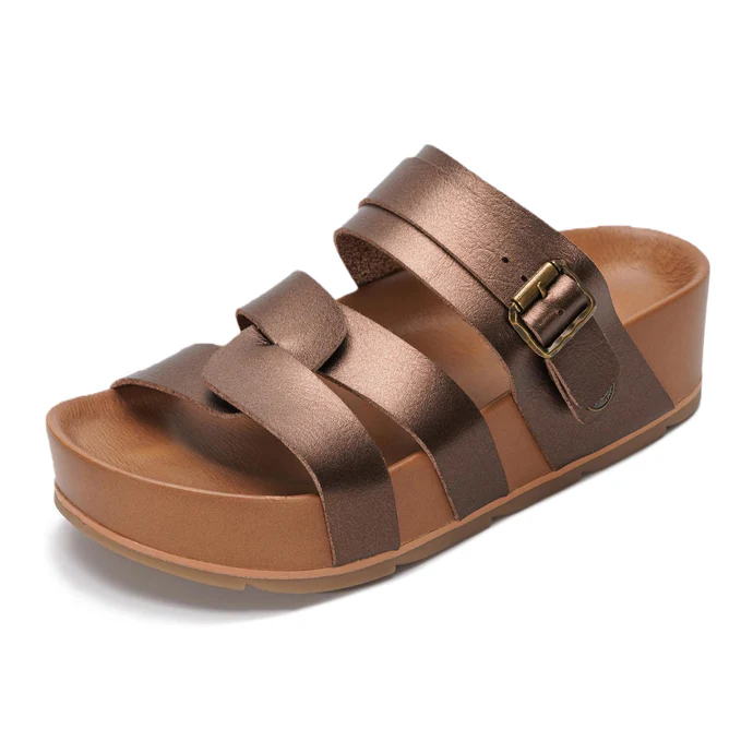 Women's Eco-Leather Platform Sandals