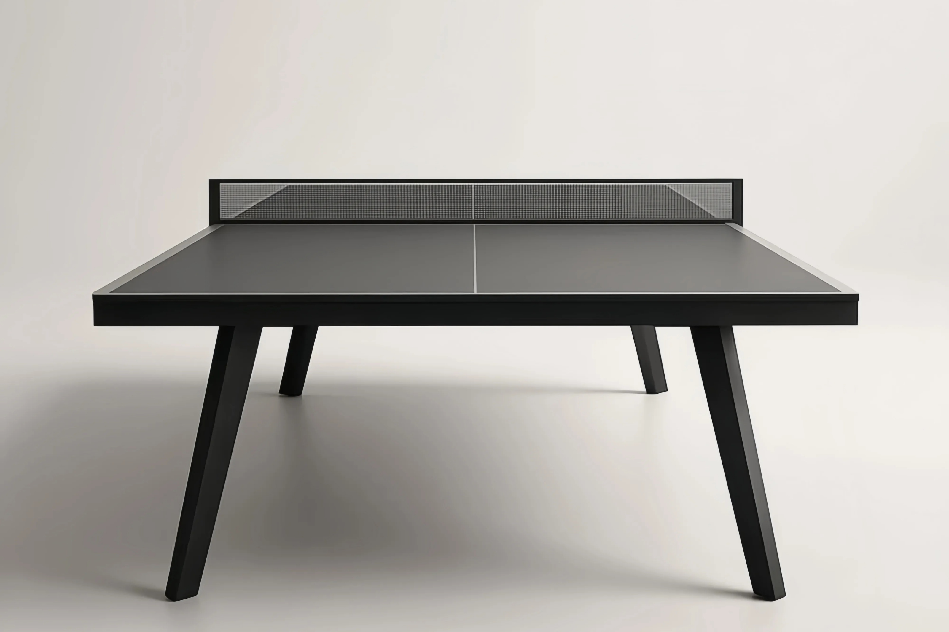 Tavolo da Ping Pong Nero in Alluminio