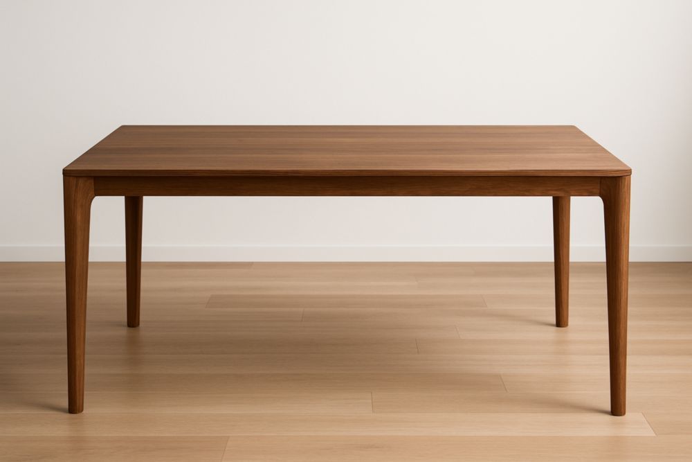 Tavolo Rettangolare in Noce Massello 180x90x75 cm-Levorinta