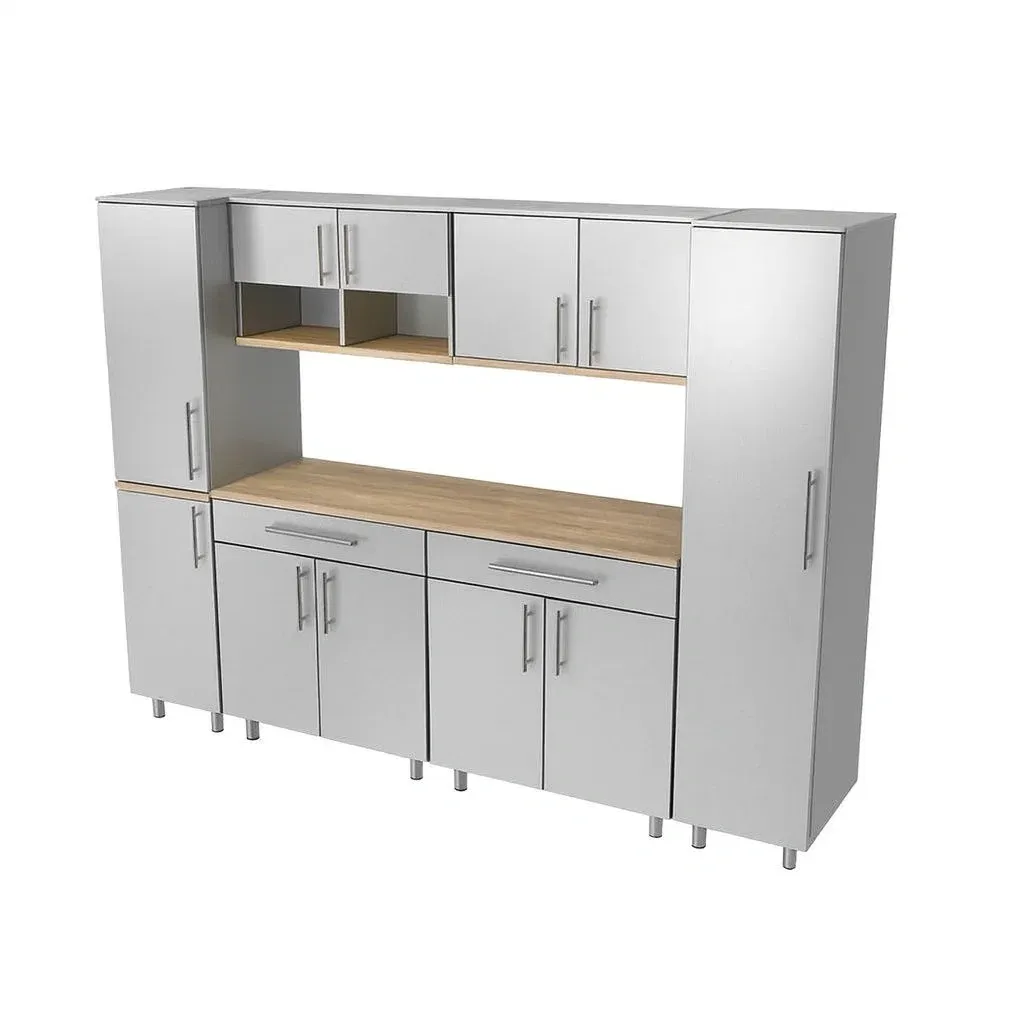 Armoire de garage en métal et MDF-SOFNIMA