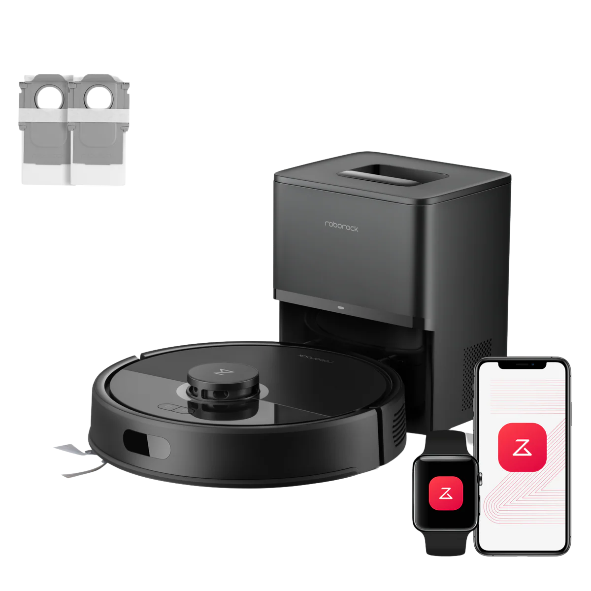 Roborock Q7 L5+ robot aspirateur avec station de vidage automatique