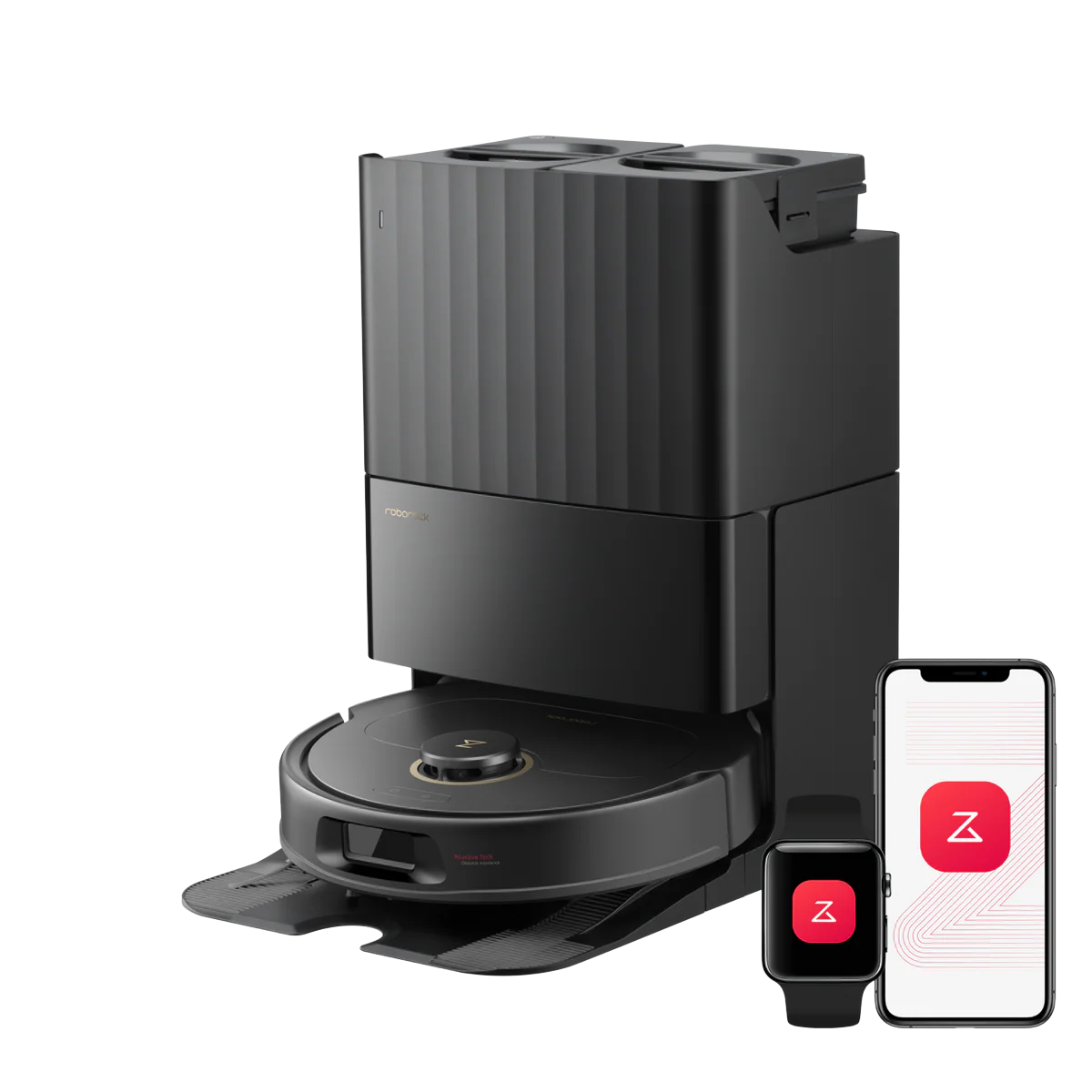 Roborock Qrevo S5V Robot Aspirateur Laveur avec Station 