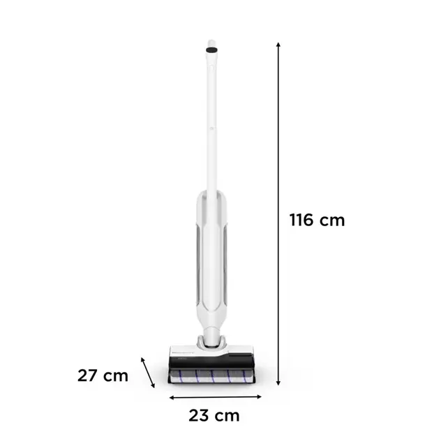 ROWENTA X-Clean 10 Aspirateur laveur sans fil, Longue autonomie, Nettoyage et séchage automatique