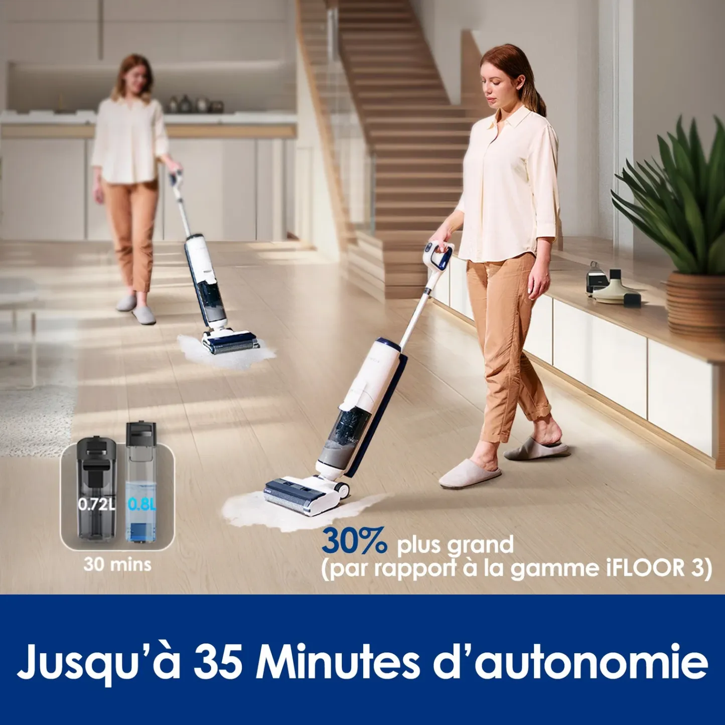 Tineco iFLOOR 5 Nettoyeur de Sol