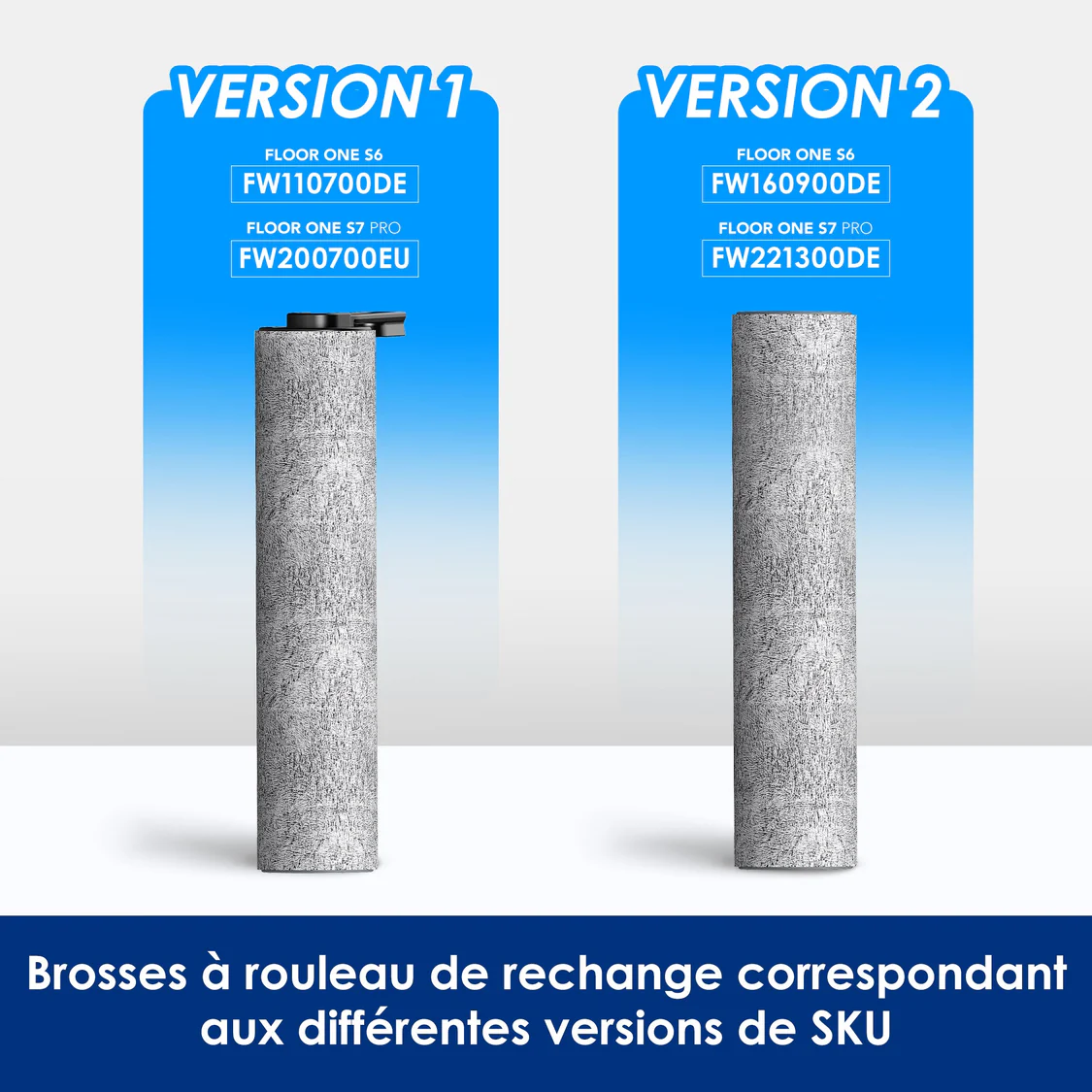 Kit d'accessoires Tineco FLOOR ONE S7 PRO pour aspirateur sec/humide intelligent