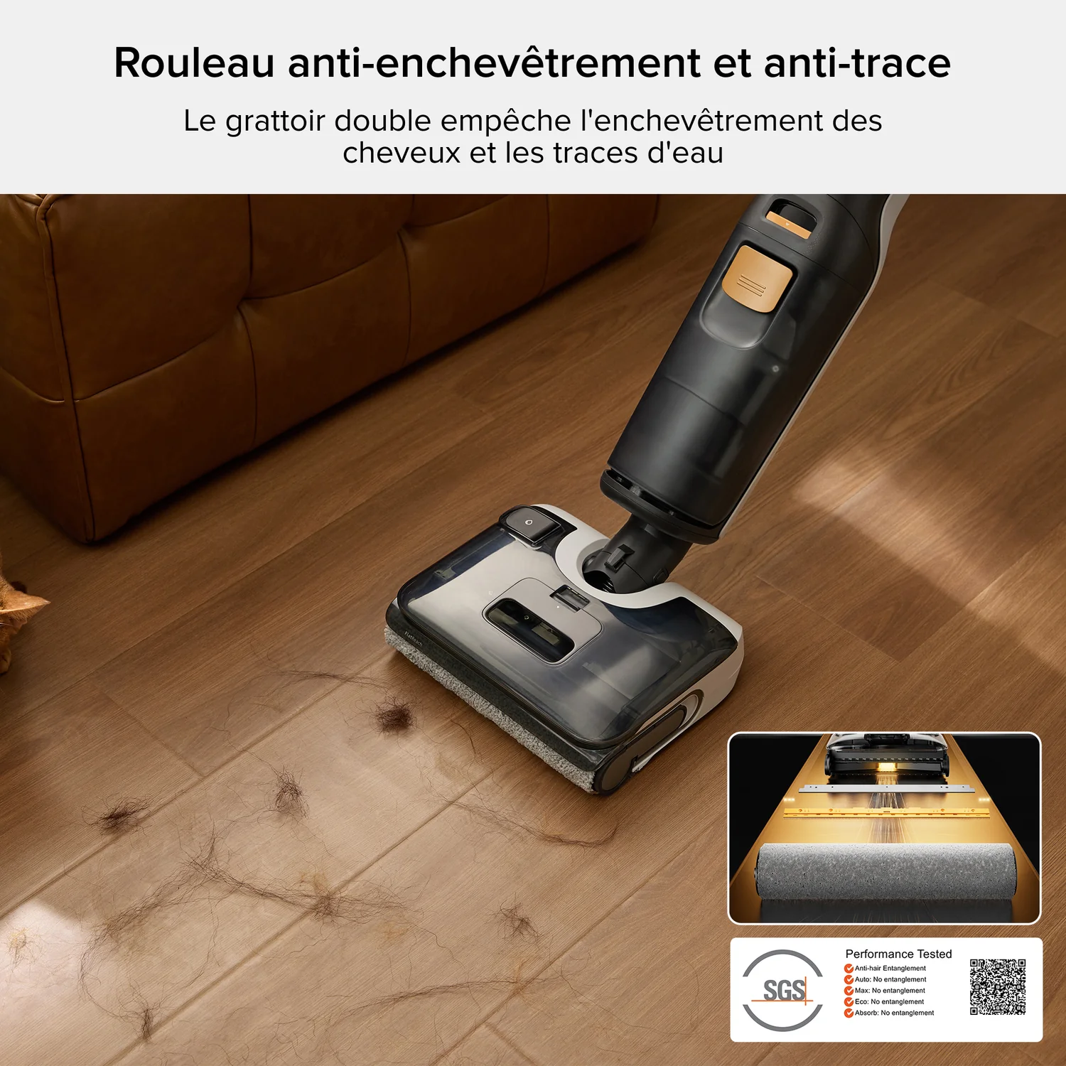 Roborock F25 BX Aspirateur Laveur sans fil sec et humide