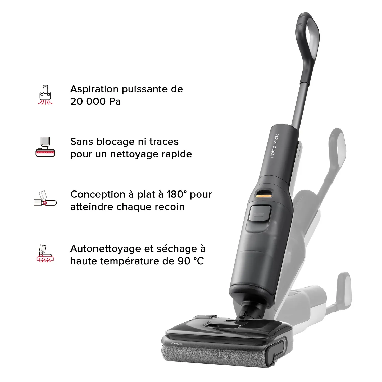 Roborock F25 BX Aspirateur Laveur sans fil sec et humide