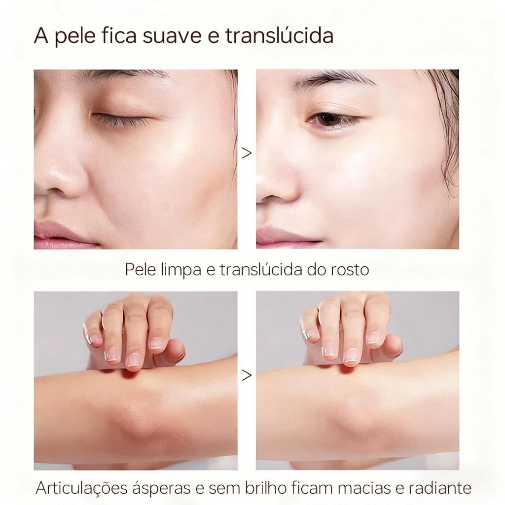 QUARXERY Esfoliante Facial, Esfoliante Corporal, Gel de Limpeza Facial - Gel Exfoliante Purificante