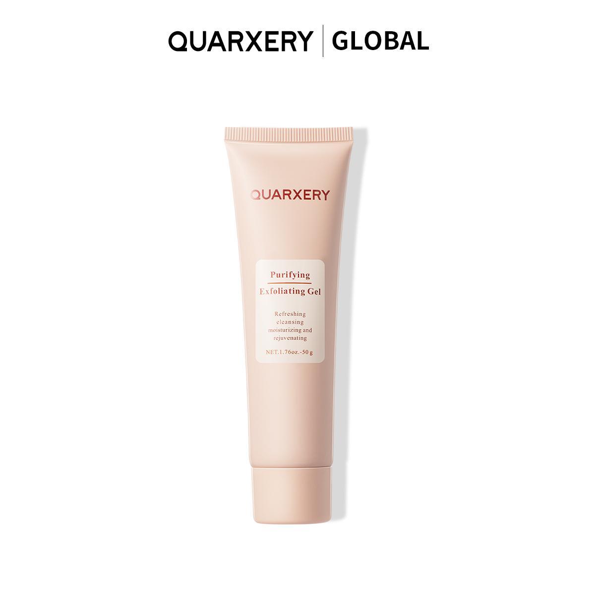 【TT】QUARXERY Gel Esfoliante Purificante Global - TexturaRefrescante com Extratos Vegetais para Pele Limpa e Suave 50g