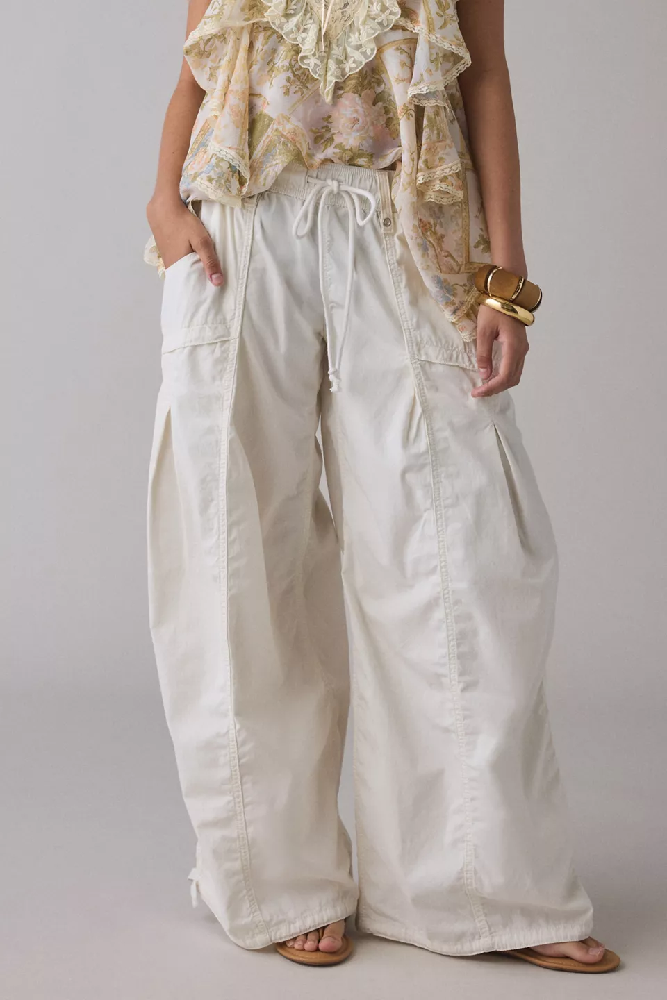 Mid-Rise Pants
