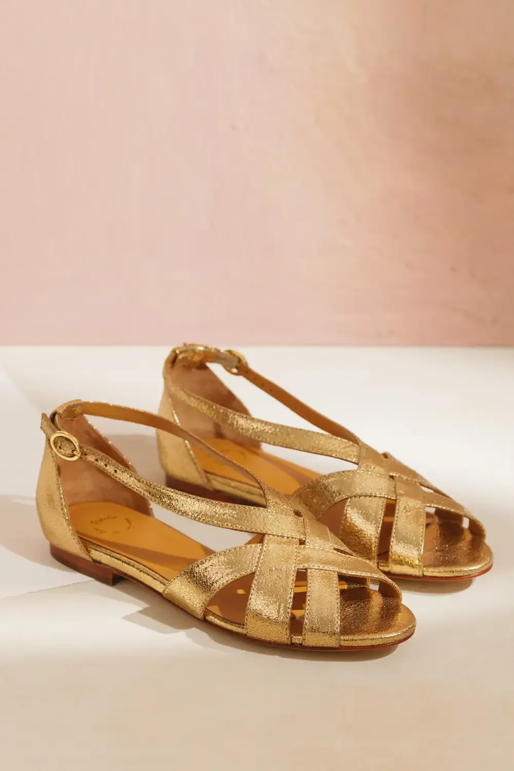 Sandales Nanou Dore