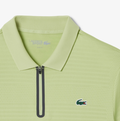 Ultra Dry Stretch Tennis Polo - Green • UYB