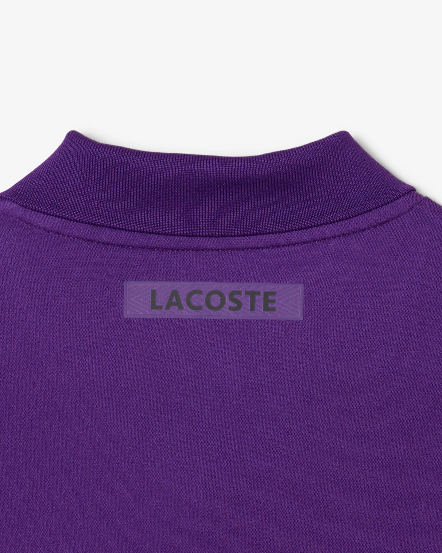 Ultra Dry Printed Slim Fit Tennis Polo - Purple HXL