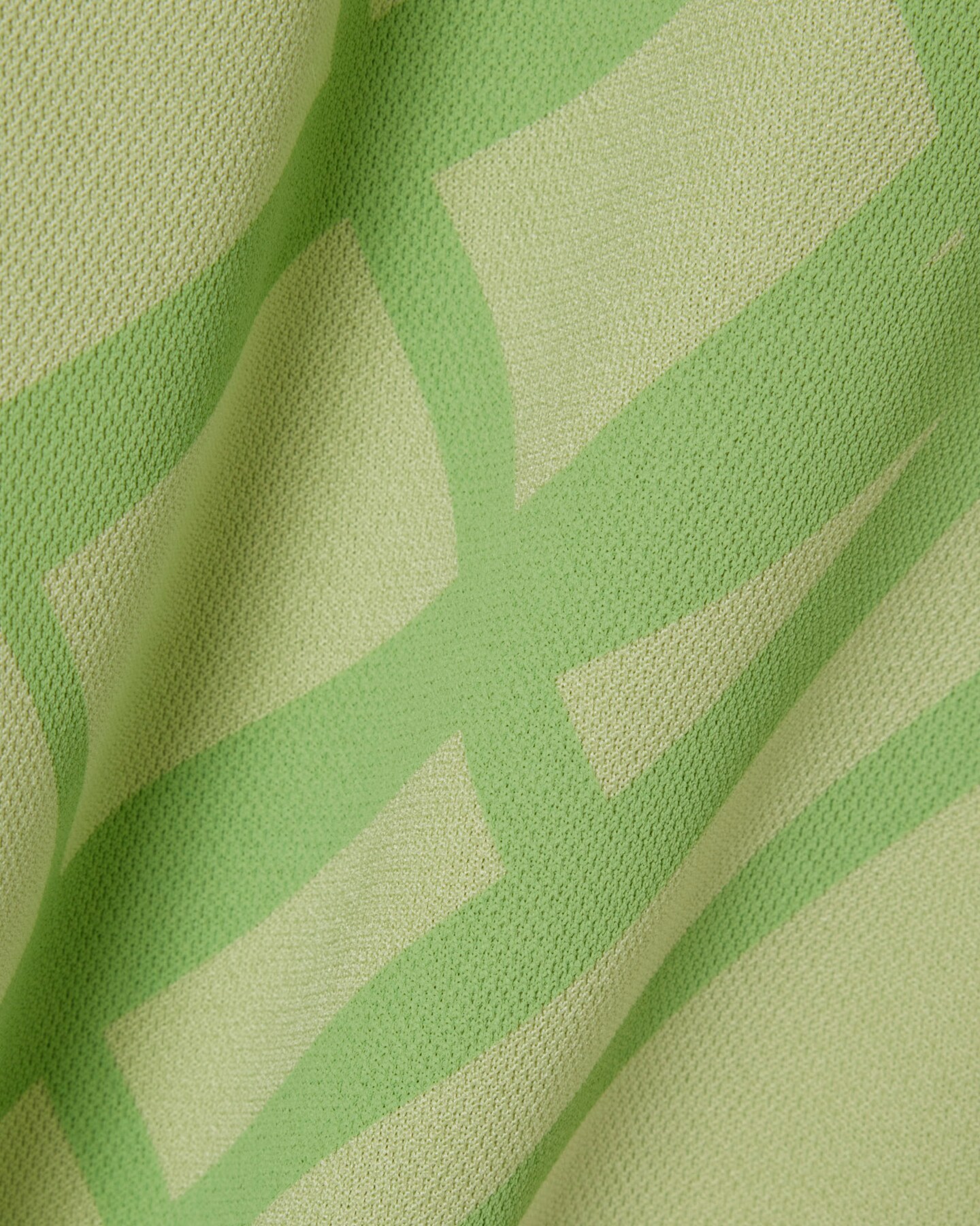 Ultra Dry Printed Slim Fit Tennis Polo - Green