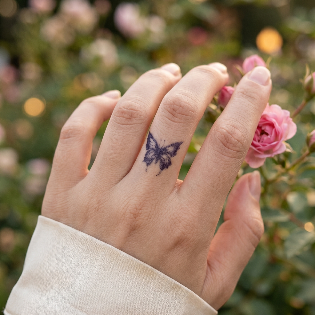 12pcs Butterfly Semi-Permanent Tattoo Stickers