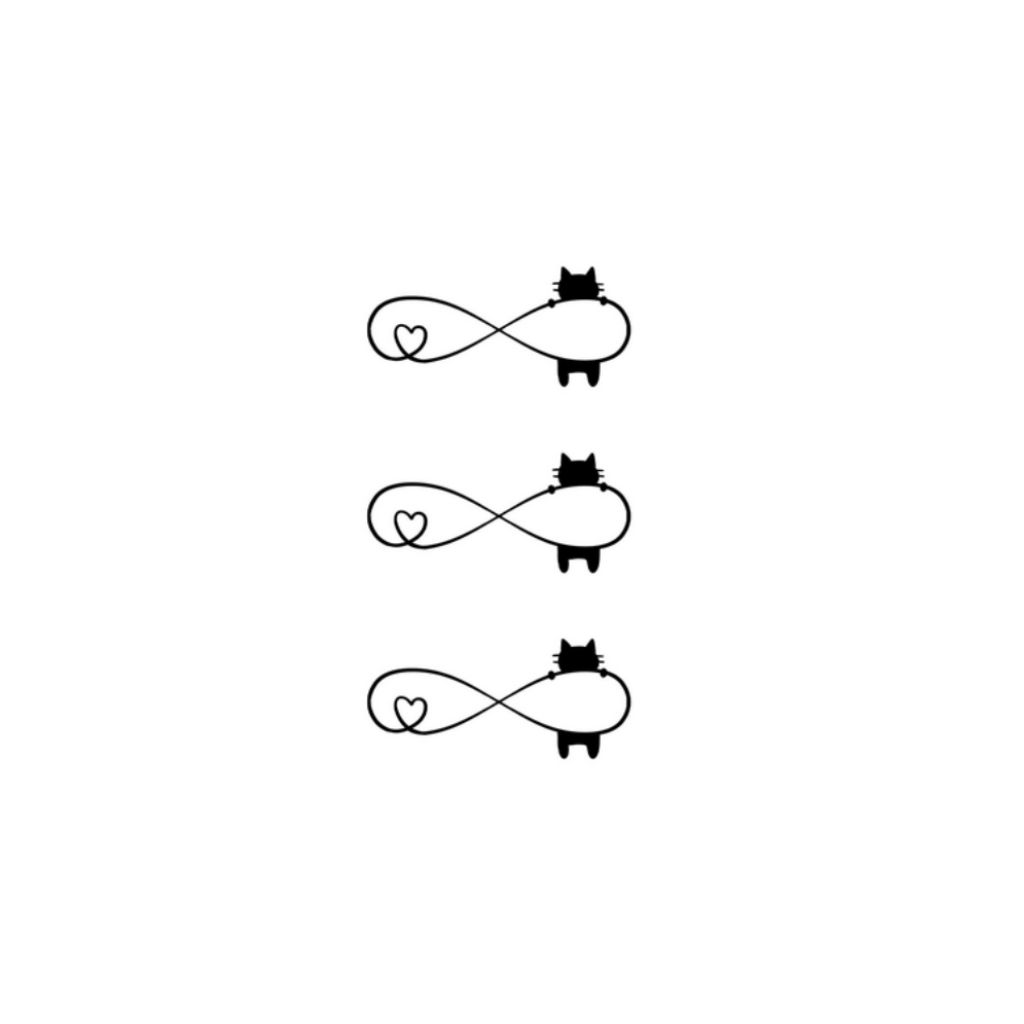 Infinity Cat Love Loop
