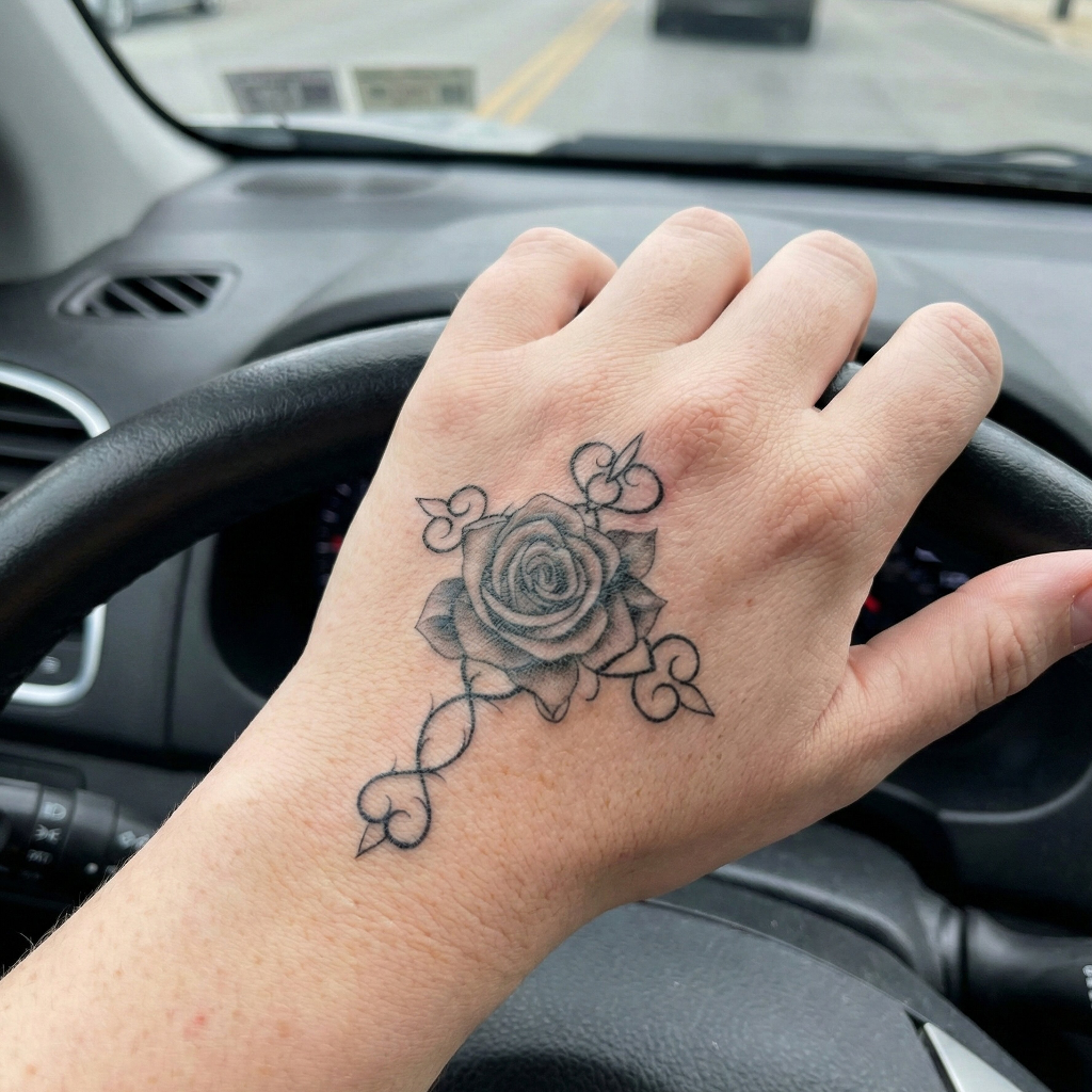 Sacred Thorned Rose