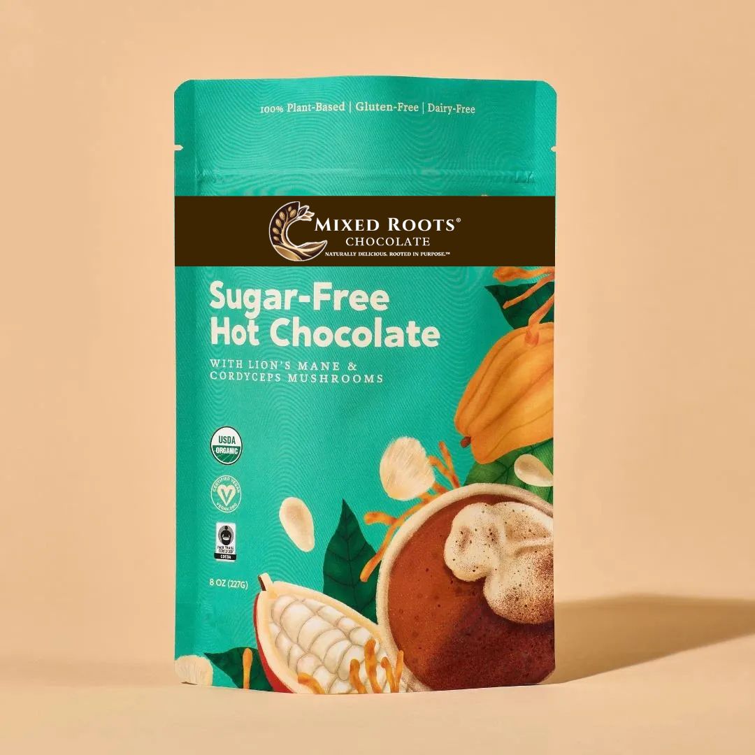 Sugar-Free Mushroom Hot Chocolate – Functional Adaptogenic Cocoa