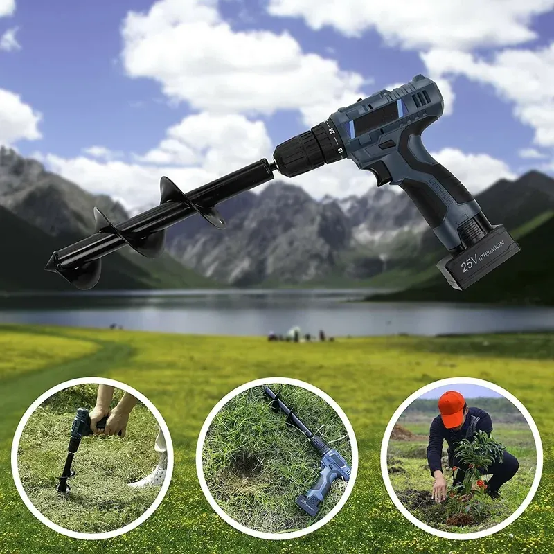 📣Order today,get a FREE guide💞Best🔨Garden Auger Bits for Planting