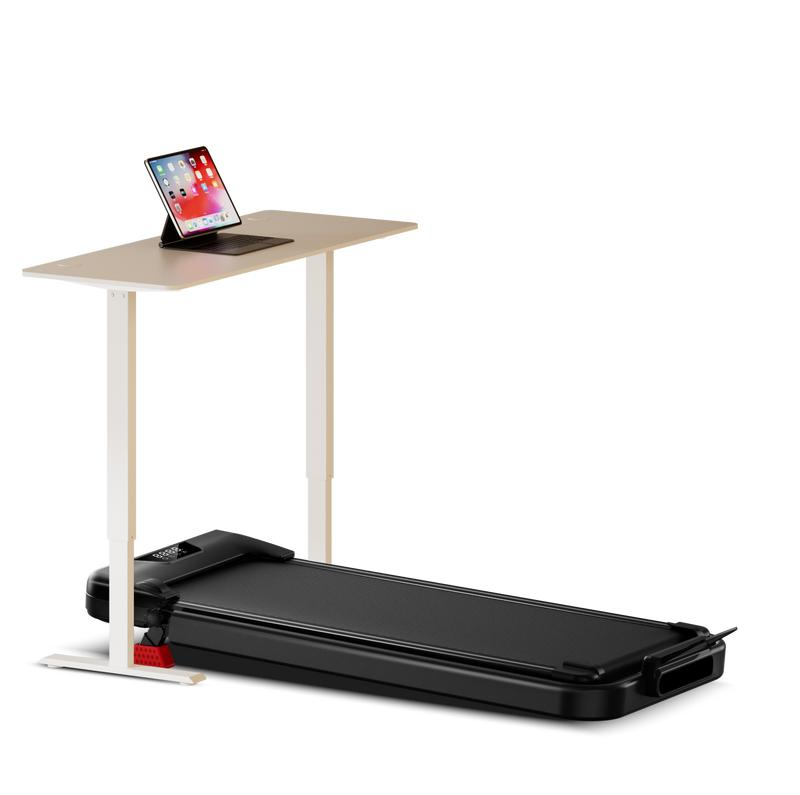 Under Desk Treadmill, High Definition Big Screen Walking Pad for Home Small, 2.5 HP Quiet Brushless, 300 LBS Capacity