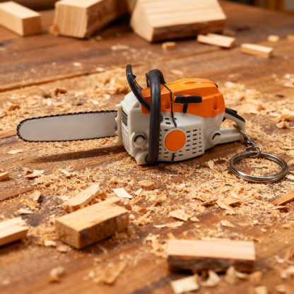 🔥LAST DAY 49% OFF🔧 Chainsaw Keychain | Portable Chainsaw Key Ring