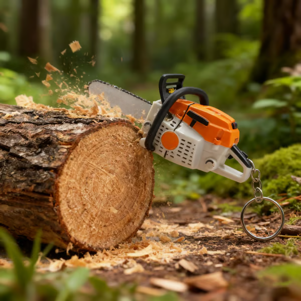 🔥LAST DAY 49% OFF🔧 Chainsaw Keychain | Portable Chainsaw Key Ring