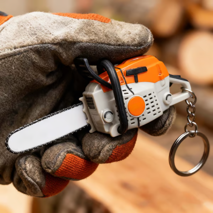 🔥LAST DAY 49% OFF🔧 Chainsaw Keychain | Portable Chainsaw Key Ring