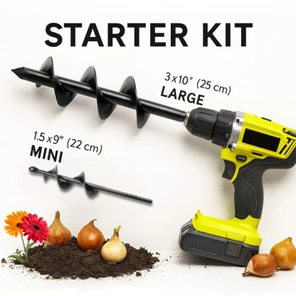 📣Order today,get a FREE guide💞Best🔨Garden Auger Bits for Planting