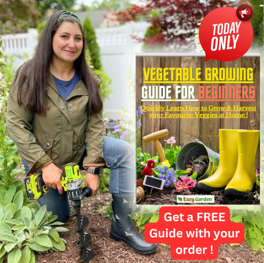 📣Order today,get a FREE guide💞Best🔨Garden Auger Bits for Planting