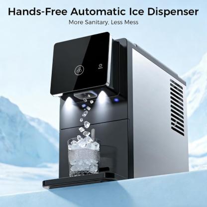 😱Flash Sale--Only $19.99 For A Limited Time🎉Nugget Ice Maker Dispenser