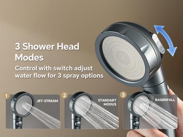 Ranein Tankless Water Heater Outdoor, 1.58 GPM Portable Propane Camping Water Heater, 6L, RO4KY, Grey