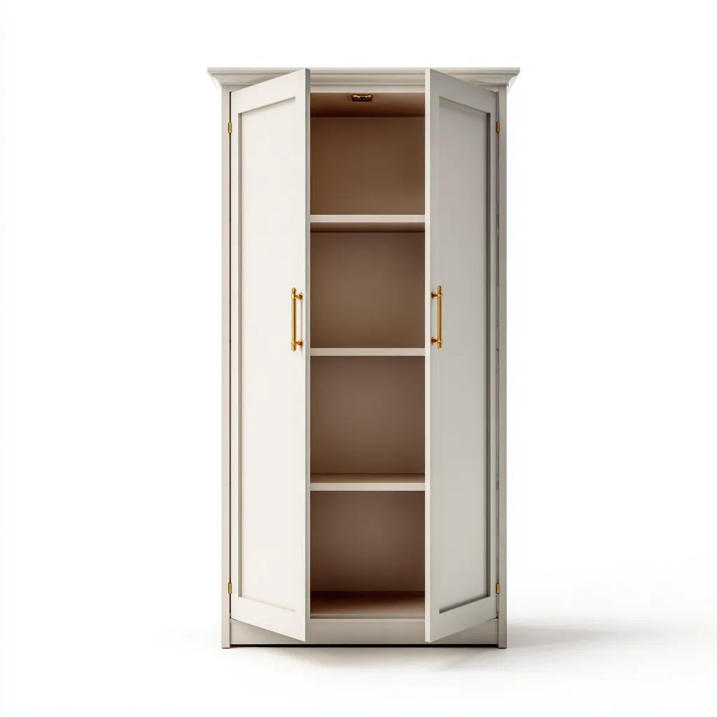 Rangement de salle de bain en bois 75x40x180 cm - blanc - design classique pour salle de bain-Placidnest