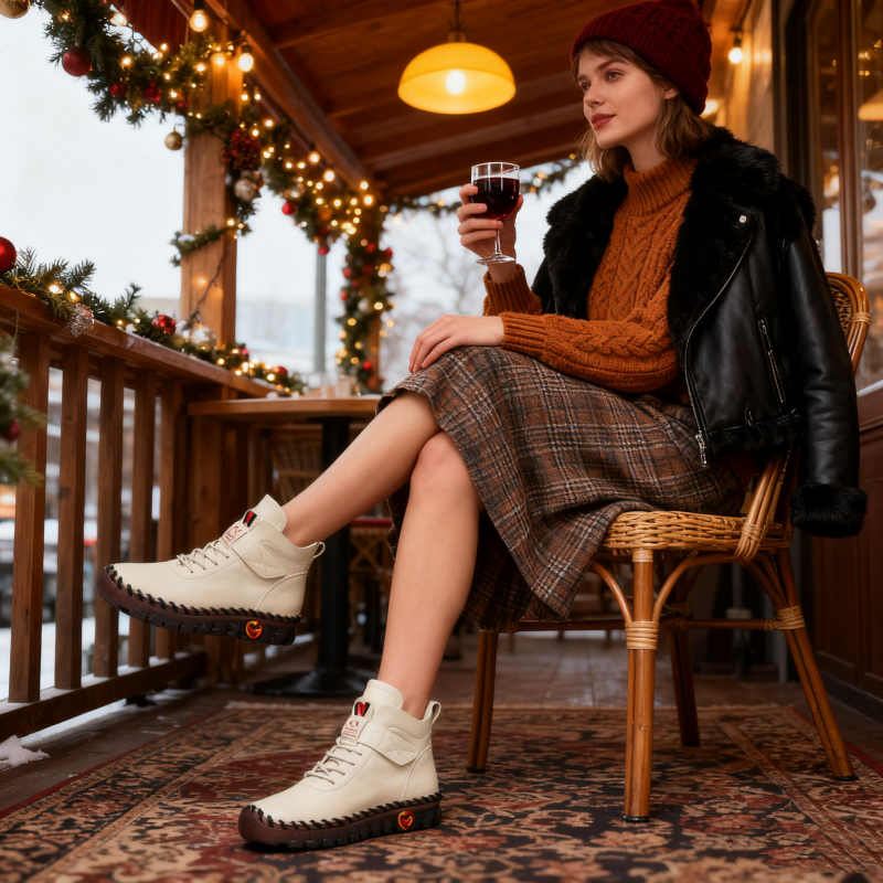 (🔥50% отстъпка днес - не пропускайте!)⏰ - Меки и удобни италиански кожени обувки - Ергономично проектирани (така че няма да се чувствате уморени дори след цял ден ходене)