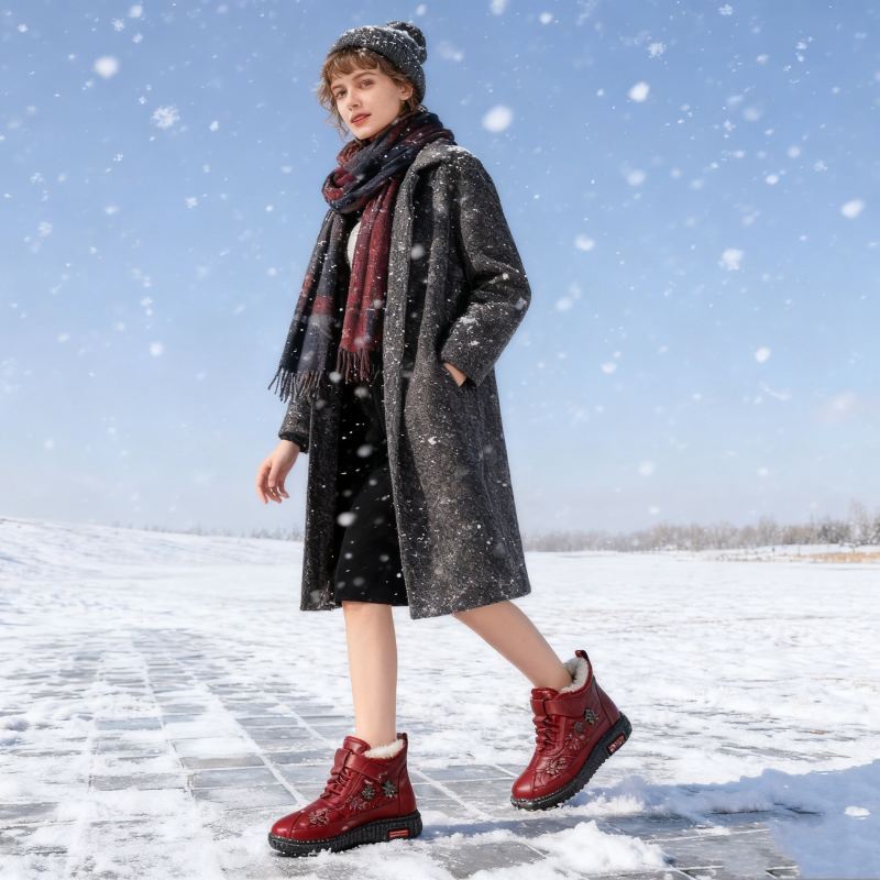 (🔥50% отстъпка днес - не пропускайте!)⏰ - Меки и удобни маркови вълнени ортопедични обувки - Ергономичен дизайн (облекчава болката в краката)