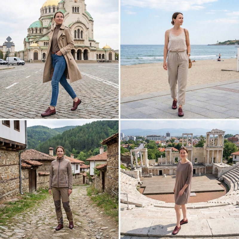 🐂【Висококачествена кожа】【⏰50% отстъпка днес - не пропускайте!】✅Широка горна част + ръчно зашита 🔴CE сертифицирано/медицинско изделие