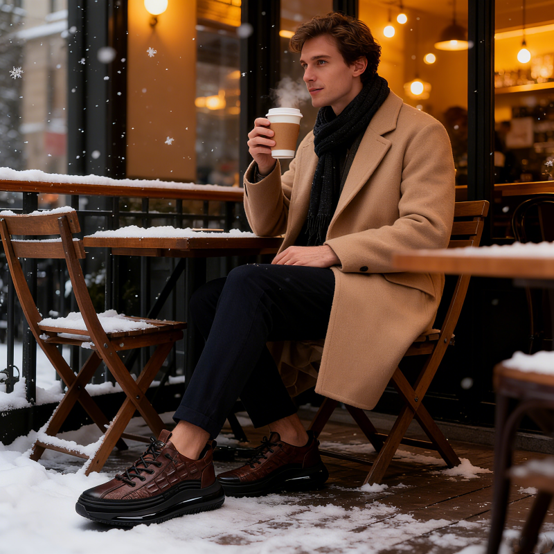 (🔥50% отстъпка днес - не пропускайте!) - Меки и удобни маркови кожени обувки - Ергономично проектирани - (за безболезнено ходене)