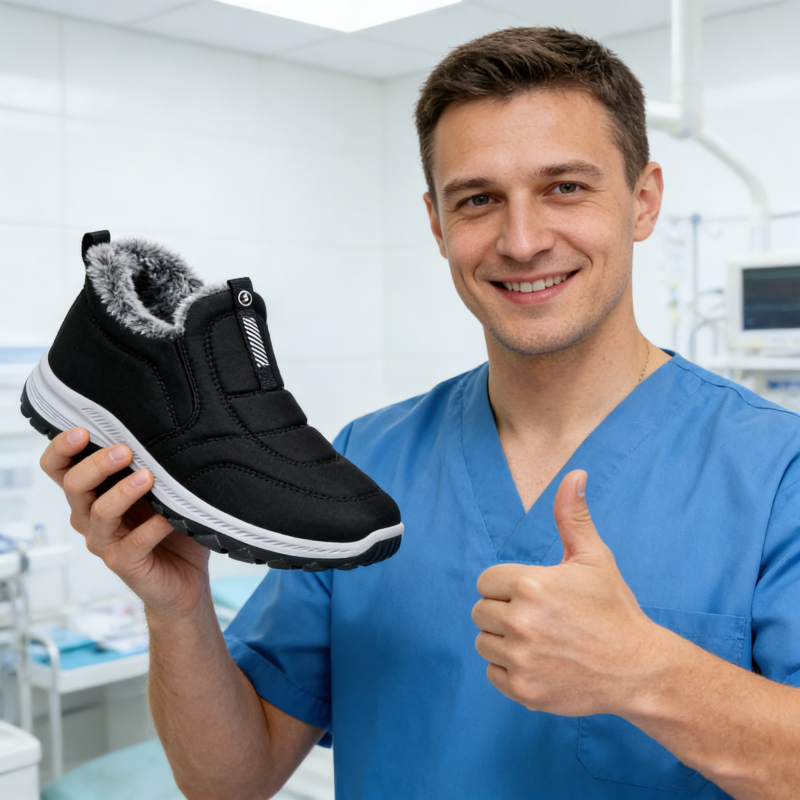 (🔥50% отстъпка днес - не пропускайте!)⏰ - Меки и удобни ортопедични обувки за есен и зима - Ергономично проектирани (така че няма да се чувствате уморени дори след цял ден ходене)