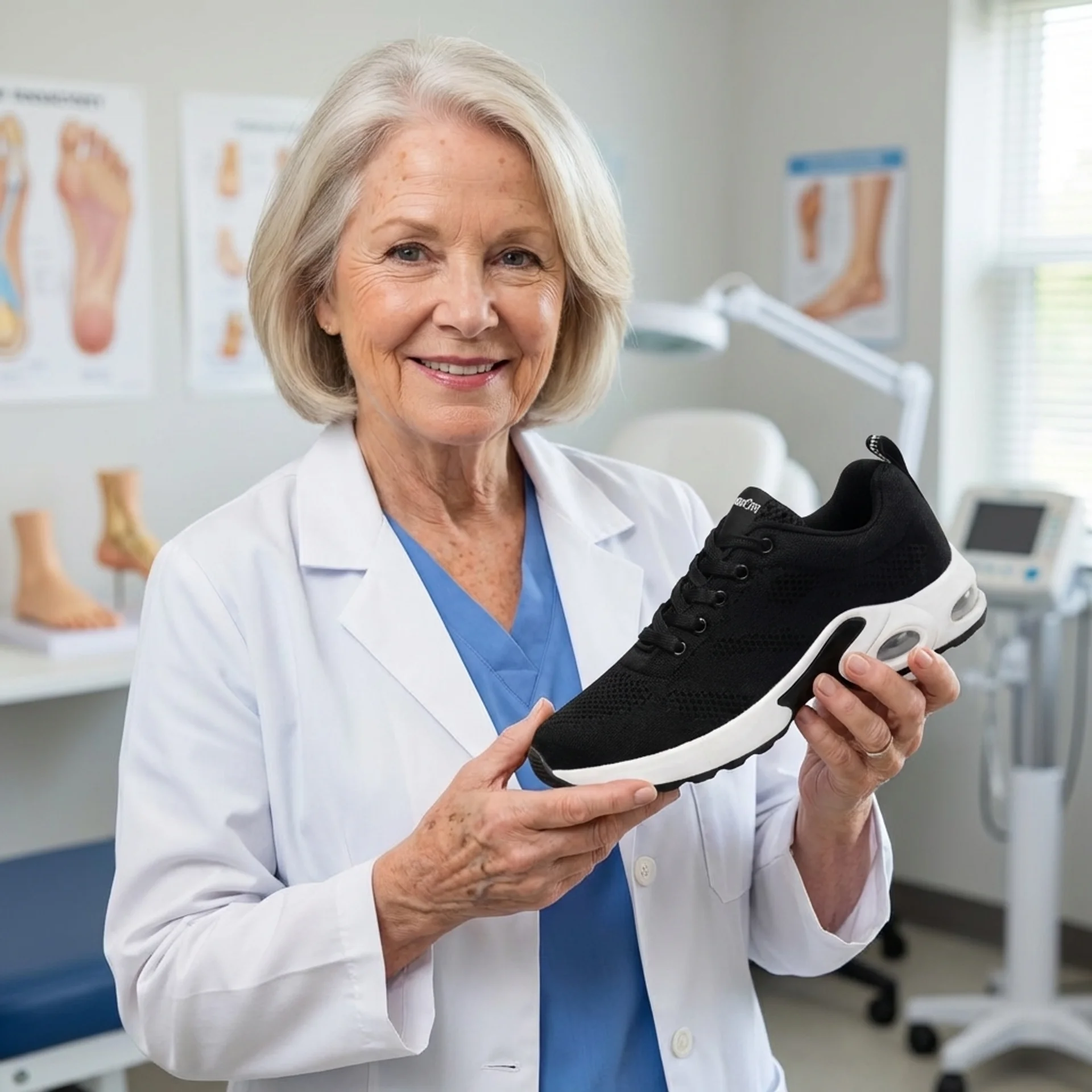 (🔥50% отстъпка днес - не пропускайте!)⏰ -12-часови обувки за облекчаване на пети и плантарен фасциит (унисекс)